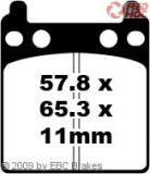 EBC FA 032 kevlár fékbetét