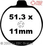 EBC FA 062 kevlár fékbetét