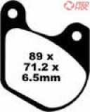 EBC FA 072 kevlár fékbetét