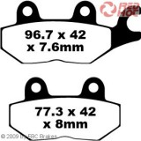 EBC FA 215/2 HH szinter fékbetét