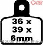 EBC FA 351 kevlár fékbetét