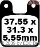 EBC FA 352 kevlár fékbetét