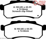 EBC FA 476TT karbon fékbetét