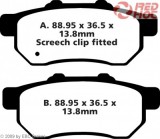 EBC FA 479TT karbon fékbetét