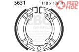 EBC S635 Premium Aramid dobfék betét garnitúra (egy fékdobhoz)