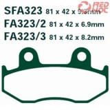 EBC SFA 323/3HH Scooter szinter fékbetét