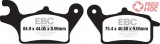 EBC SFA652 Scooter Aramid robogó fékbetét garnitúra (egy féknyereghez)