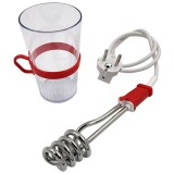 ECE-Ehlers - merülőforraló utazó készlet - műanyag pohárral - IPX7 - 230V - 300W