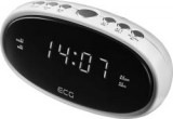 ECG RB 010 rádiós ébresztőóra, fehér