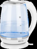ECG RK 2020 fehér vízforraló 2L üveg (RK-2020 Fehér)