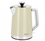 ECG Vintage Vanilla elektromos vízforraló 1,7L, 2200W (RK-1766-Vanilla)
