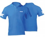 ECHO X-series - kék, galléros póló XL