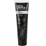 Ecodenta Fehérítő fogkrém szénnel és fahéjjal 100ml