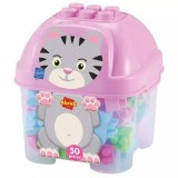 Écoiffier Abrick: cicás 50 darabos építőkocka