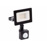 EcoLight 10 W-os natúrfehér mozgásérzékelős LED reflektor