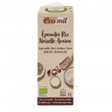 Ecomil BIO Tönkölybúza, rizs, zab, mogyoró ital Bio 1 L