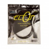 Econ E-509 HDMI 1.4 aranyozott kábel 1m