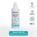 Ecos3 organikus cumisüveg-és játéktisztító folyadék (500ml)