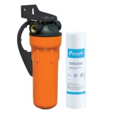 Ecosoft 10" forró vizes, 5 mikronos mechanikai szűrő, 1/2"x1/2"