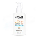 Ecowell organikus SPF30 fényvédő testre (150ml)
