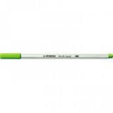 Ecsetirón, STABILO "Pen 68 brush", fűzöld