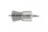 Ecsetkefe csapos drótkorong 24 mm