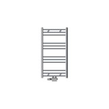 EDDC Fürdőszoba radiátor 500x800 mm 250W króm egysoros - egyenes középső bekötéssel univerzális csatlakozással