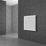 EDDC Modern design radiátor 630x590 mm fehér oldalsó csatlakozás