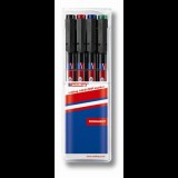 Edding 140 S 0,3mm Alkoholos marker készlet 4 db - Vegyes (7070017000)