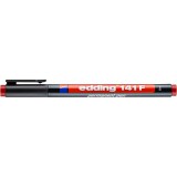 Edding 141 F OHP Permanent 0,6 mm piros marker