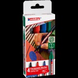 Edding 330 4db-os 1-5mm vegyes színű permanent marker készlet