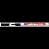 EDDING "751" lakkmarker 1-2 mm fekete (TED751021) (TED751021)