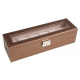 Edelwolle bronz színű óratartó doboz 6 db órához 941