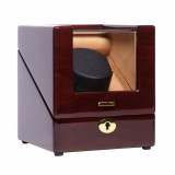 Edelwolle lakkozott mogyoró színű fa óraforgató 1 órának 832