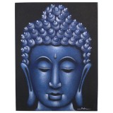 Éden Buddha Festmény - Kék Homok 60x80cm