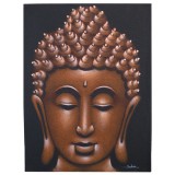Éden Buddha Festmény - Réz Homok 60x80cm