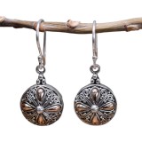 Éden Ezüst és Arany Fülbevaló- Kerek