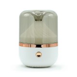 Éden Fehér és Bronz Aroma Diffúzor - USB - Színváltós - Éjszakai fénnyel