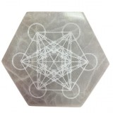 Éden Hexagonális Energetizáló Alátét 18cm - Irány és Döntés