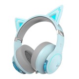 Edifier HECATE G5BT Bluetooth gaming headset fülekkel kék (G5BT sky blue) - Fejhallgató
