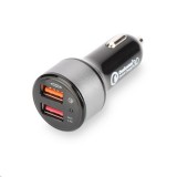 Ednet 84103 USB autós gyorstöltő 2 port (84103) - Autós Töltők