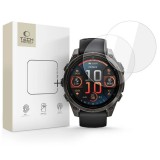 Edzett üveg kijelzővédő TECH-PROTECT GLASS FIT+ 2-PACK Garmin Fenix 8 / 8 Pro (47 MM) készülékhez, átlátszó