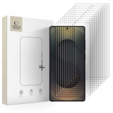 Edzett üvegfólia Tech-Protect Bundle 10-PACK Galaxy S25 készülékhez Ultra Clear