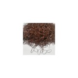 EF-ES szilikon hajgumi, barna széles