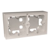 Efapel 10994 ABR dupla kiemelő keret, fehér