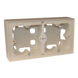 Efapel 10994_AMF Dupla kiemelő keret, elefántcsont színű