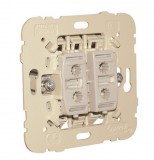 efapel 21158 Váltókapcsoló és záró nyomógomb