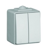 Efapel 48101 CBR IP65 Dupla váltókapcsoló