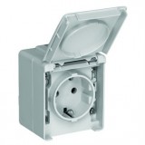 Efapel 48132 CCZ IP65 gyerekzáras, földelt dugaszoló aljzat