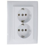 Efapel 90331_CBR dupla dugalj, fehér